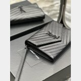 Monogram YSL 617662 Cassander Matelasse Flap Pouch Best Quality Bag