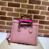 AAA Best Quality Designer Gucci 660195 Diana small tote leather Handbags