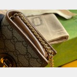Designer Gucci Best Quality Horsebit 1955 wallet with chain 621892 GG Supreme