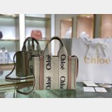 Best Quality Best Quality Chloe 1:1 Tote Woody dolabuy Bag  26CM