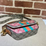 Perfect Gucci 723762 GG Top Handle Best Quality Web Bag