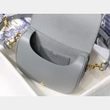 Best Best Quality Dior Bobby Bag Gray Box Calfskin
