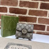 Perfect Petite GG Compact Wallet 760197 Gucci Best Quality 7 Star Bag