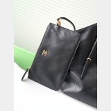 Best Quality 1:1 Mirror AS5466 & AS5463 Hobo Black Handbag