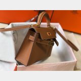 Camel Mini Kelly Best Quality Hermes Handbags