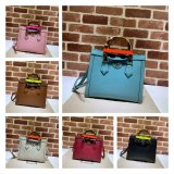 AAA Best Quality Designer Gucci 660195 Diana small tote leather Handbags