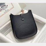 Best Quality Hermes Mini Evelyne TPM Bag Black