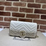 GG Marmont Gucci Best Quality Card Case Chain Wallet 751526 Bag