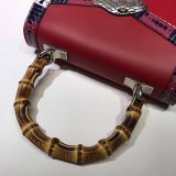 Best Gucci Best Quality Lilith Top Handle Bag Leather 453751 Snakeskin Small