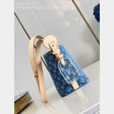 Louis Vuitton All In BB Monogram Denim M28107 Women LV Icons Bag