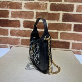 Gucci Luxury Designer Best Quality Jackie 1961 Crystal GG 677027 Bag