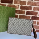 Best Gucci Best Quality Supreme Zip Wristlet Pouch 672953 Clutch