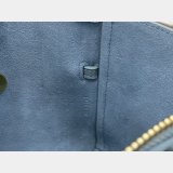 Celine Best Quality Grained Calfskin Nano Belt Bag Blue