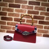 Best Gucci Best Quality Lilith Top Handle Bag Leather 453751 Snakeskin Small