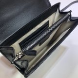 Gucci Best Quality 625782 Black GG embossed messenger bag