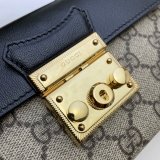 Gucci Best Quality 7 Star 652683 Padlock mini bag GG Supreme Cheap