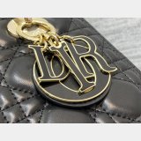 Perfect Quality Best Quality Lady Dior 24cm Dolabuy Black Handbag