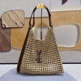 Best Quality Saint laurent Oxalis Shoulder Raffia Macramé 781289 Bag