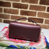 7 Star Gucci 564718 Strawberry Print Leather Zumi Mini Best Quality Bag