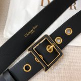 Christian Dior Best Quality Belts 3.5CM & 5.0CM Black Shop Online Now
