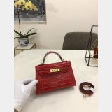 Best Hermes Kelly 1:1 Best Quality 19CM Handbags