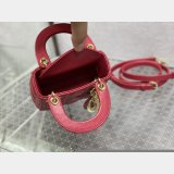 Best Quality Fashion Dior Micro Lady 1:1 Mirror 12CM Bag