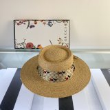 Gucci Best Quality 2020 Mickey Ribbon Raffia UK Hat