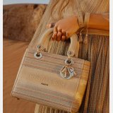 Lady Christian Dior Best 24cm Lady D-Lite Best Quality Bag