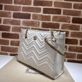 Tote GG Marmont White/Black 779724 Gucci Best Quality Bag