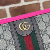 Designer Gucci Best Quality 598234 Duplicate GG Supreme Ophidia Toiletry Case