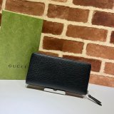 Gucci Best Best Quality 456117 GG Marmont zip around wallet