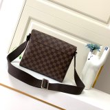 Louis Vuitton Best Quality N41031 District PM Damier Ebene Canvas