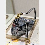 Christian Dior Selling High-quality Best Quality Oblique Saddle 9012/0446 Bag
