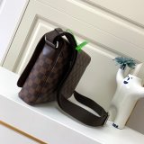 Louis Vuitton Best Quality N41031 District PM Damier Ebene Canvas