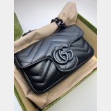 Best High Quality Best Quality Gucci GG Marmont belt 699757 bag