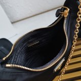 Prada Best Quality Nylon Hobo 1BH204 Knock Off Designer Bag