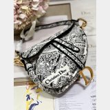 Best Quality Best Quality Oblique Saddle Christian Dior 9012/0446 Bag