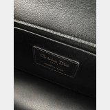 Best Quality Dior Black/White Montaigne High Quality 9207 Bag 21.5CM