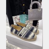 UK Best Quality Christian Dior Fisherman Embroidery Shoes