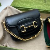 The Best Quality Gucci 699760 High Quality Horsebit 1955 Strap Wallet
