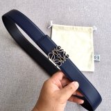 Loewe Designer Best Quality Top 4.0CM Width Double-Sided Cowhide Belt