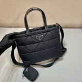 Buy Prada Best Quality Shoulder 1BG380 Black Handbags