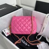CC Best Quality 17CM Mini Flap AS1786 Bag