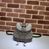 Ophidia Gucci Backpack Ebony Supreme #795221 Best Quality Handbag