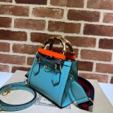 Gucci designer Luxury Goods 702732 Diana mini tote bag leather