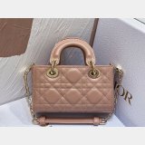 Designer Best Quality Dior D-joy 16CM Pink Bags For Sale