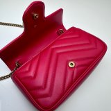 Gucci Best Quality GG Marmont Matelassé Super 476433 Perfect Bag