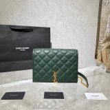 Best Quality Saint Laurent Becky Large chain bag in quilted lambskin