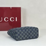 Gucci Tribeca 875236/874745 Tote Dark Blue GG Denim Bag