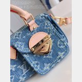 Nano Speedy Louis Vuitton Best Quality M82950 Monogram Denim Bag